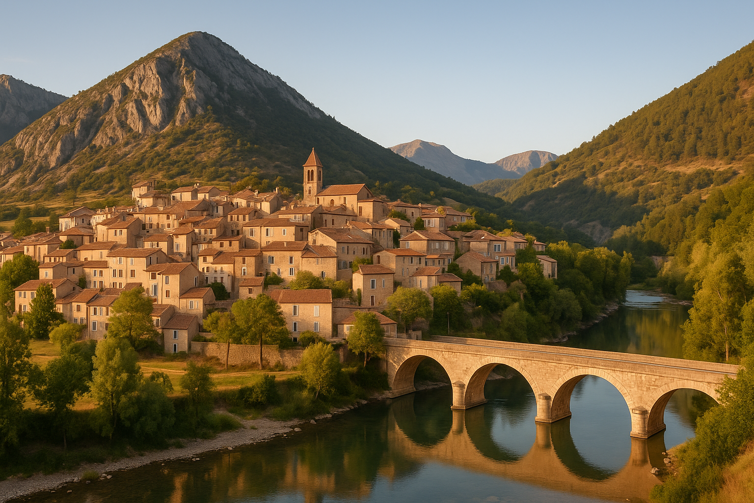 Paysage du département Alpes-de-Haute-Provence
