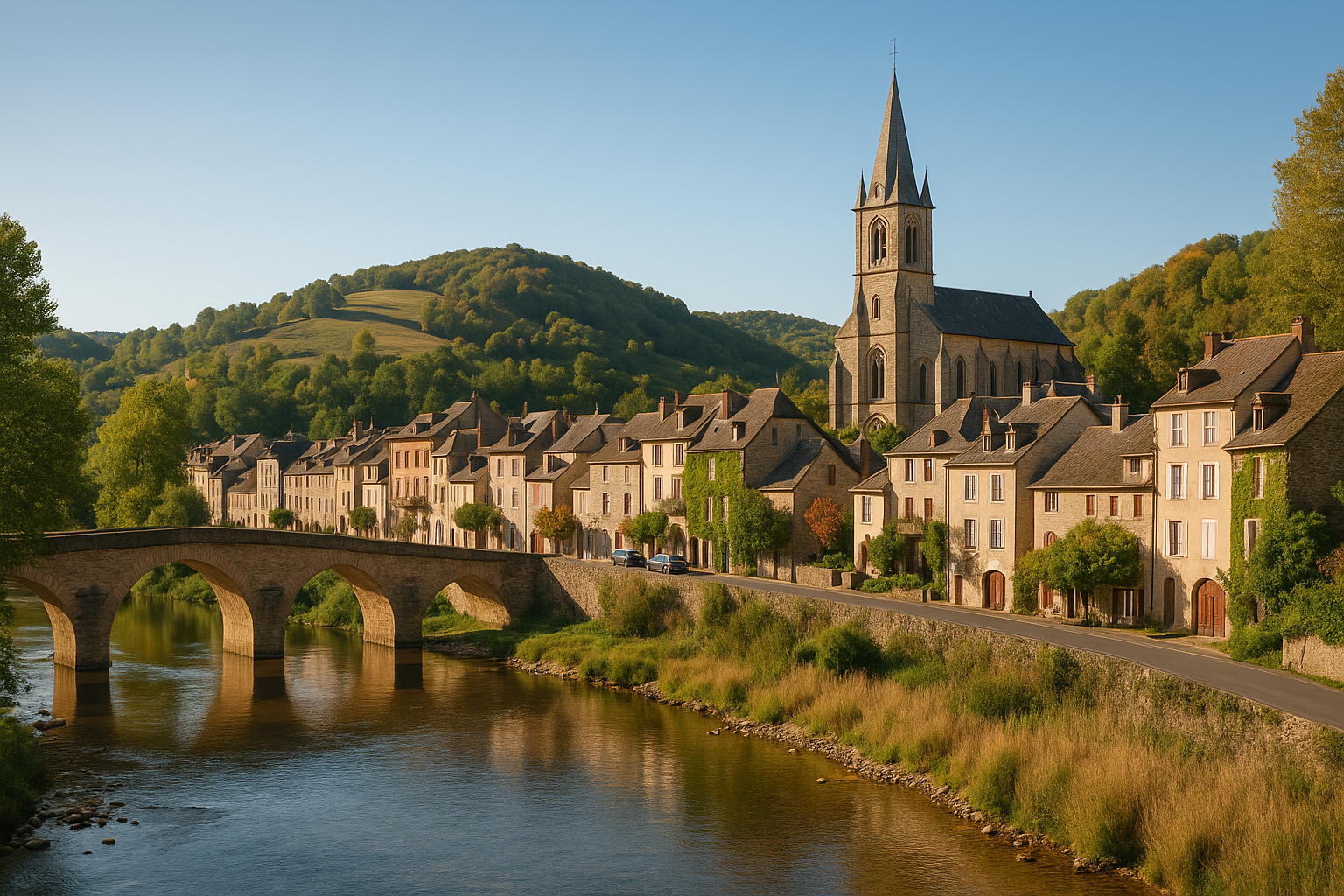 Paysage du département Aveyron