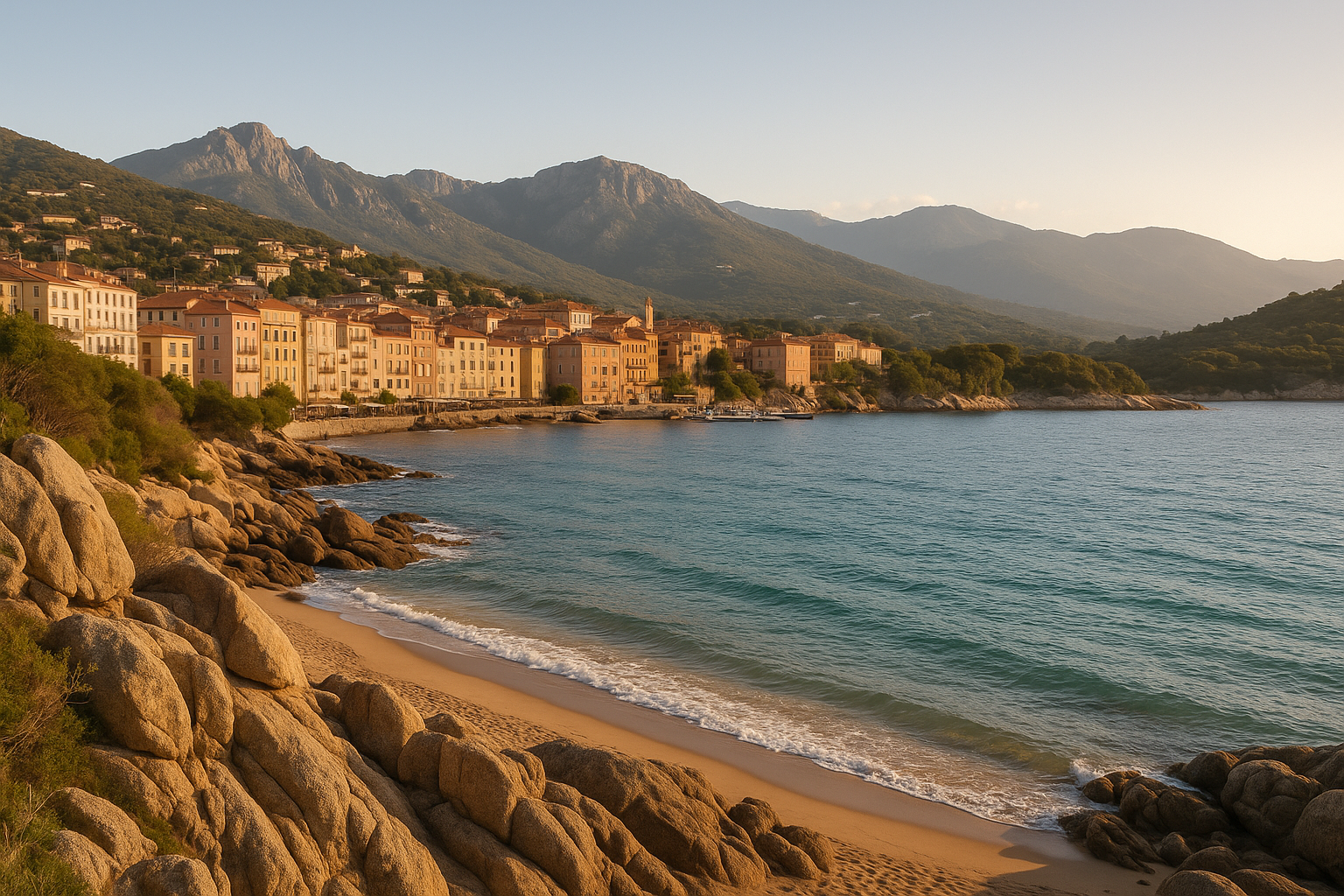 Paysage du département Corse-du-Sud
