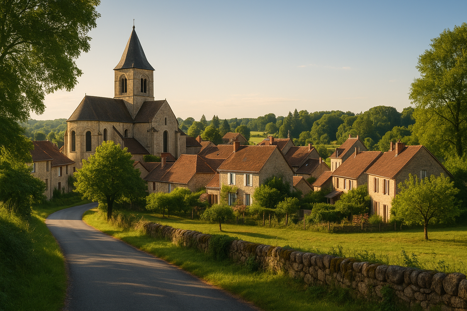Paysage du département Creuse