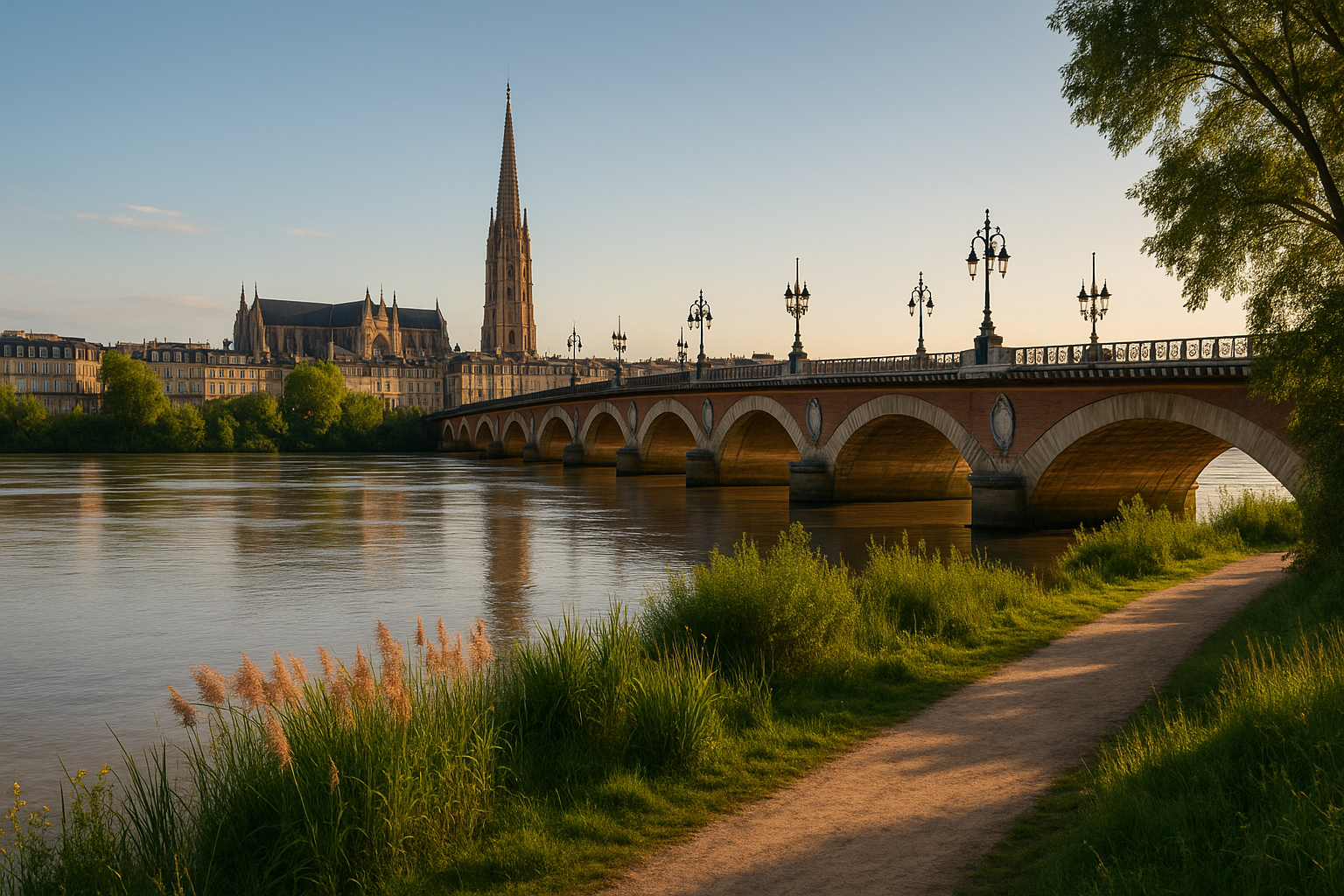 Paysage du département Gironde