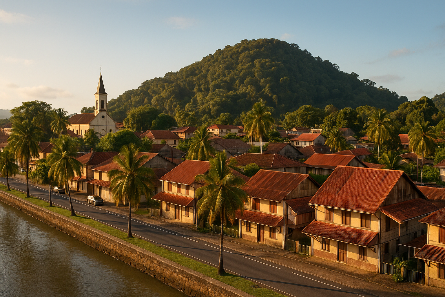 Paysage du département Guyane