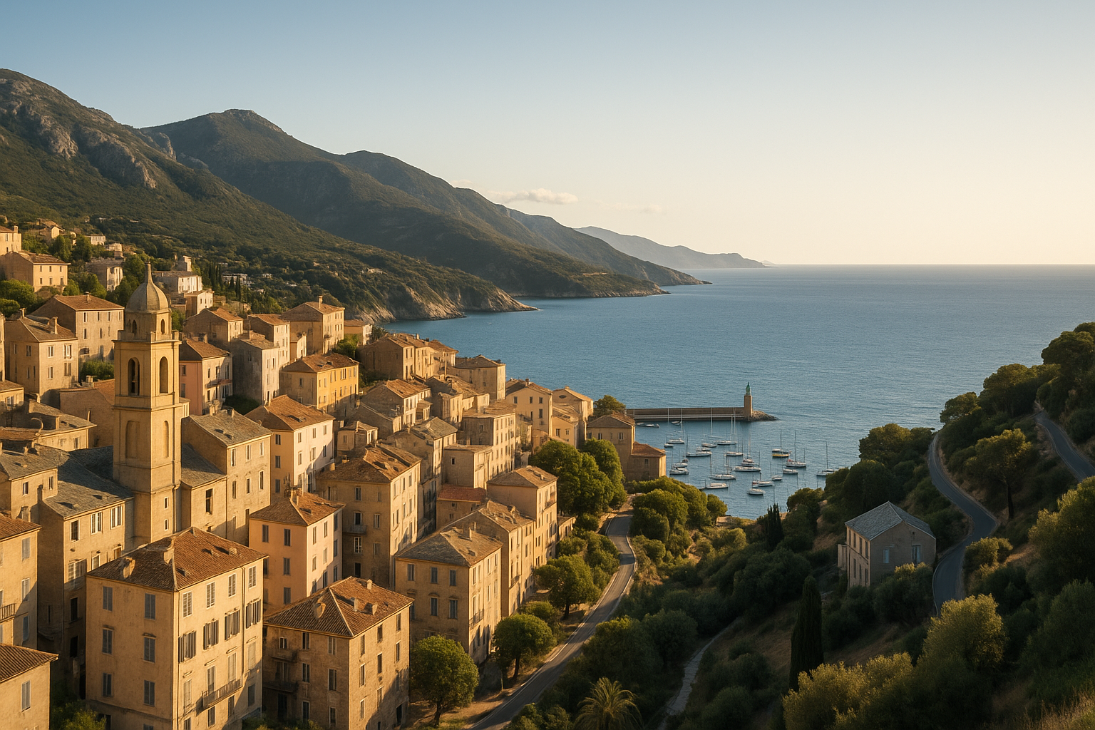 Paysage du département Haute-Corse