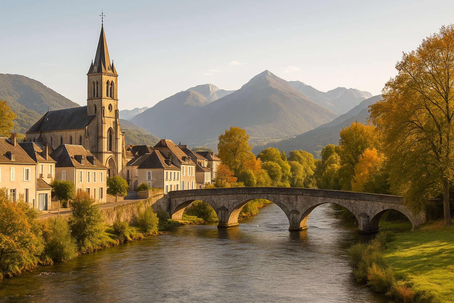 Paysage du département Hautes-Pyrénées