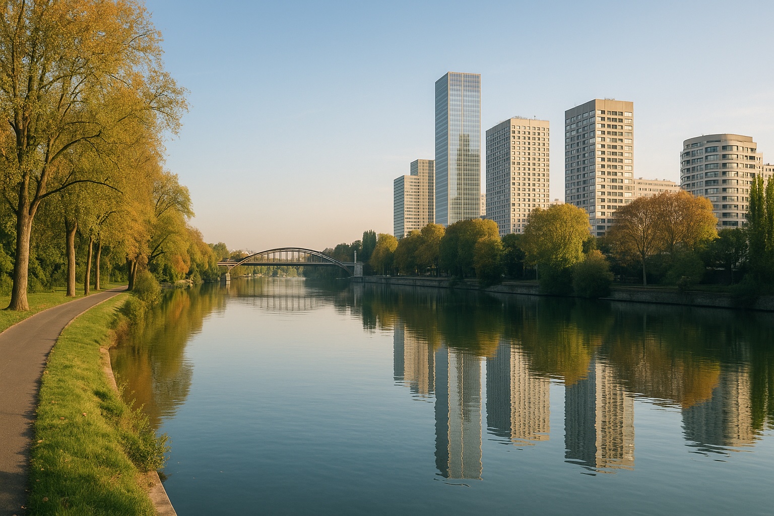 Paysage du département Hauts-de-Seine