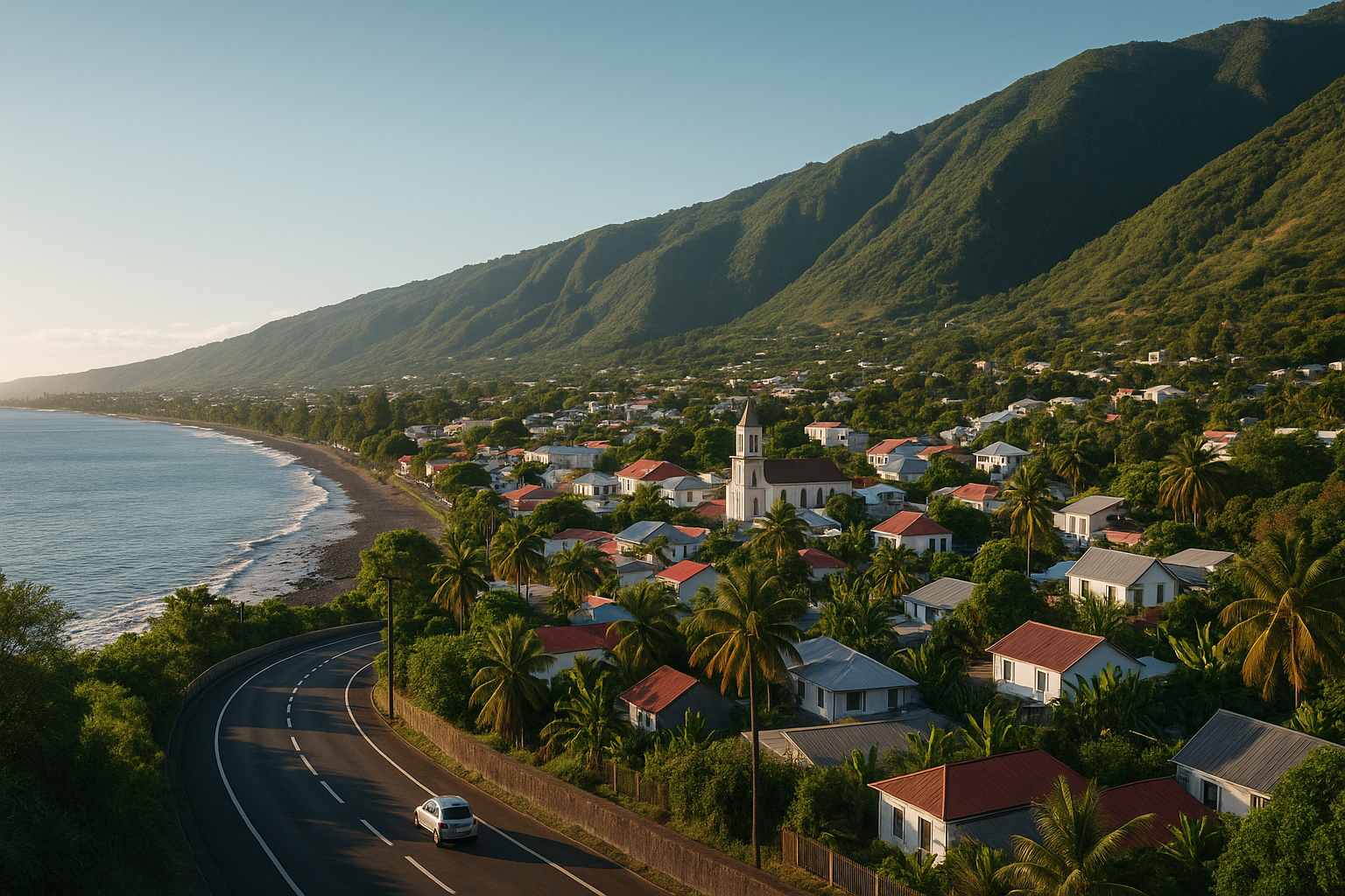 Paysage du département La Réunion