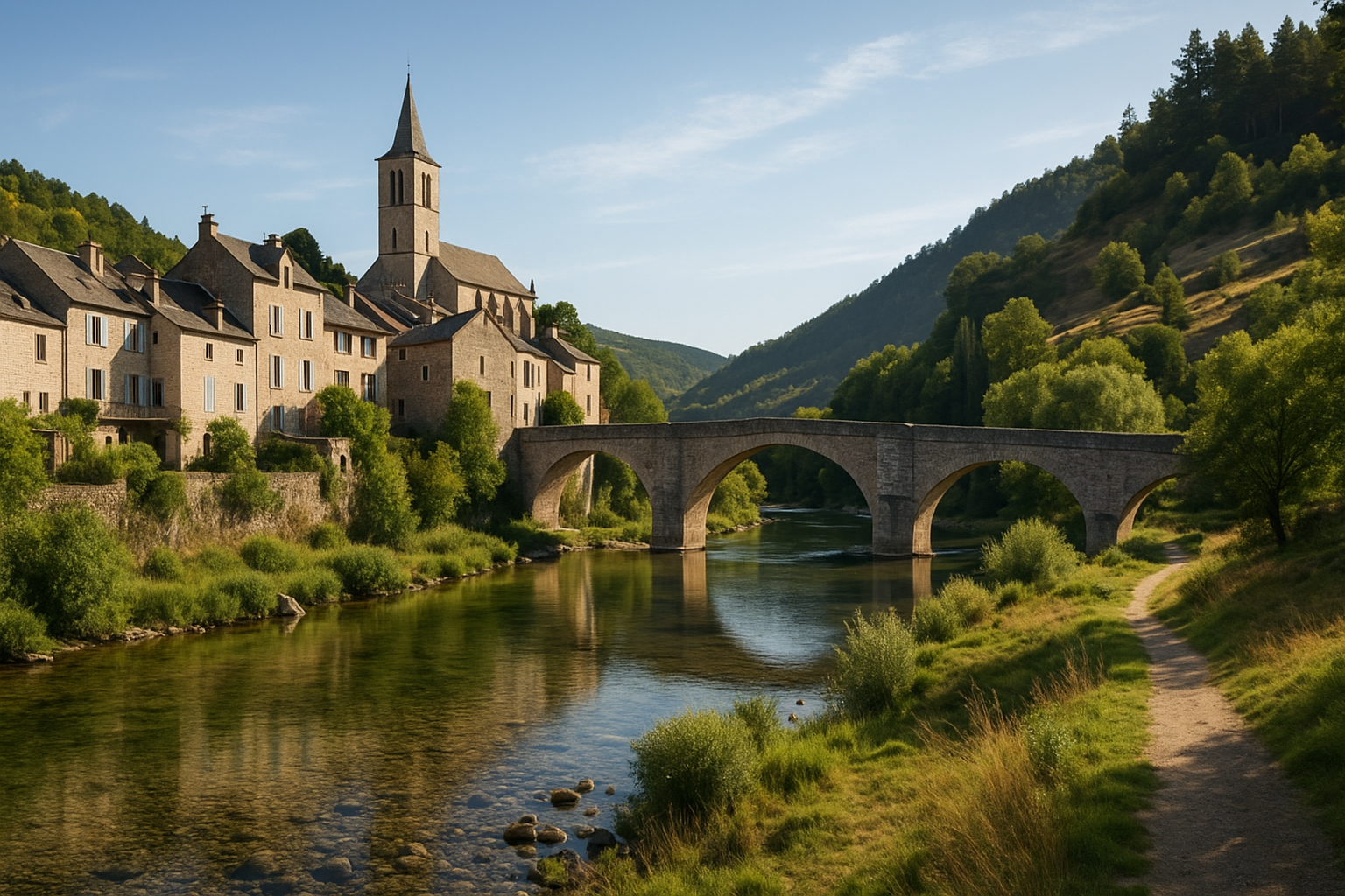 Paysage du département Lozère