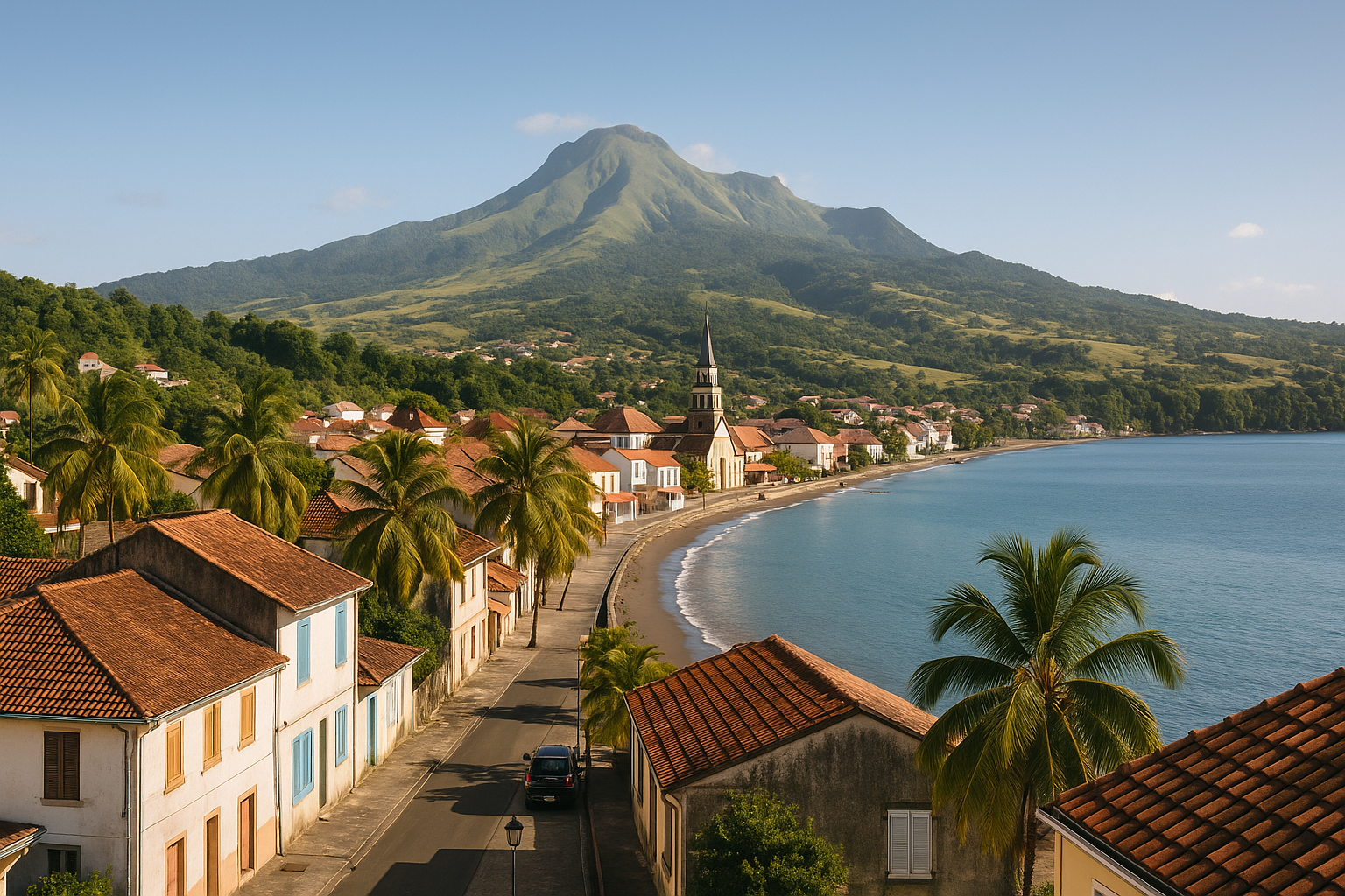 Paysage du département Martinique