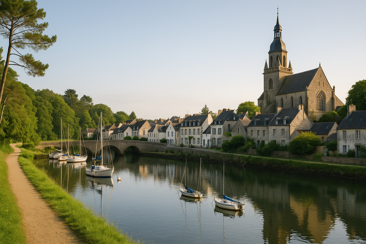 Paysage du département Morbihan