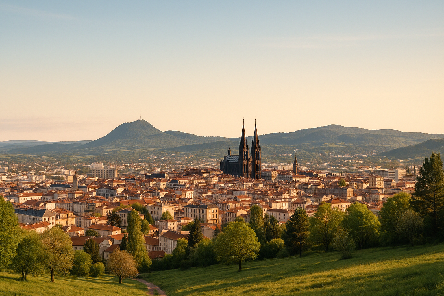 Paysage du département Puy-de-Dôme