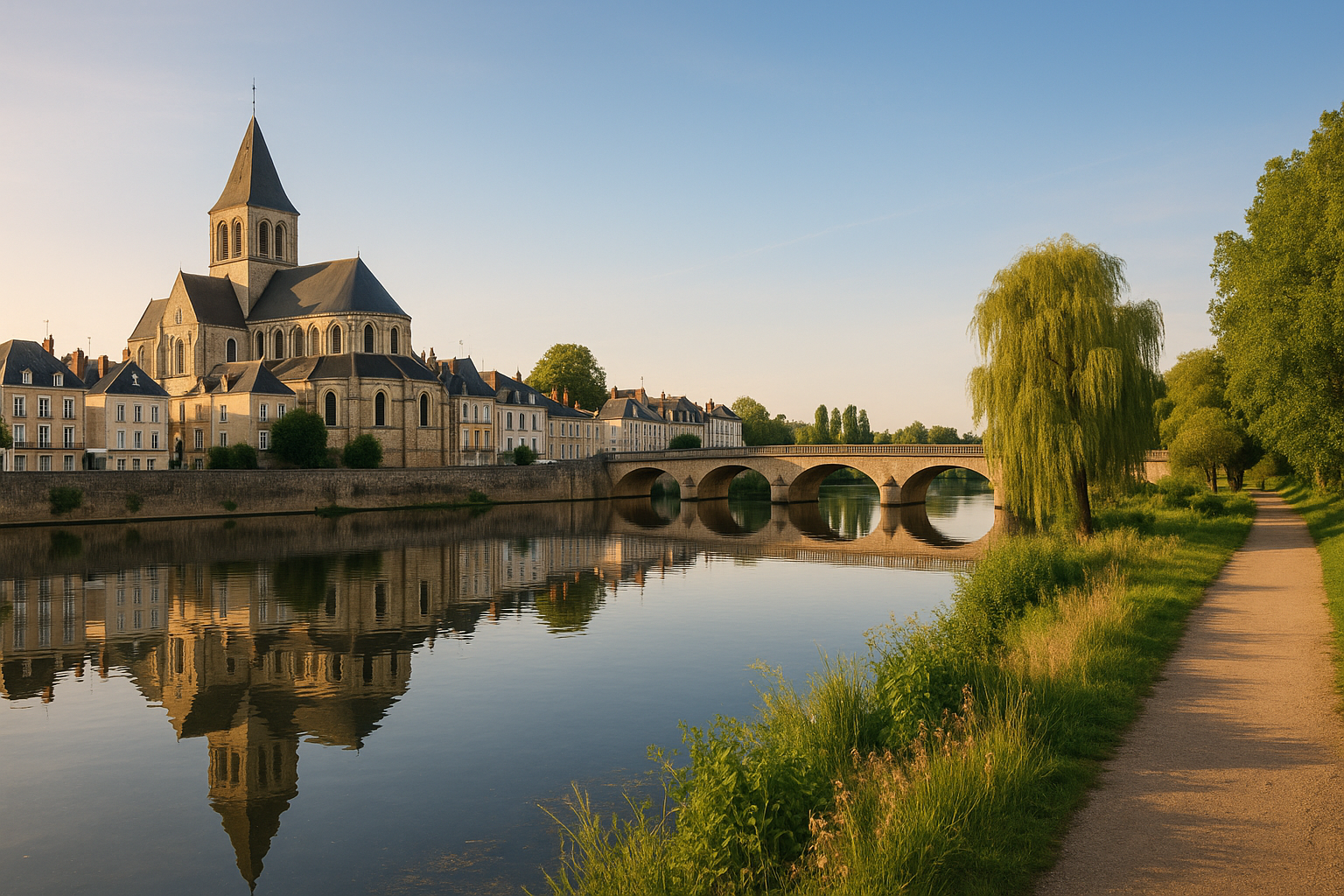 Paysage du département Sarthe