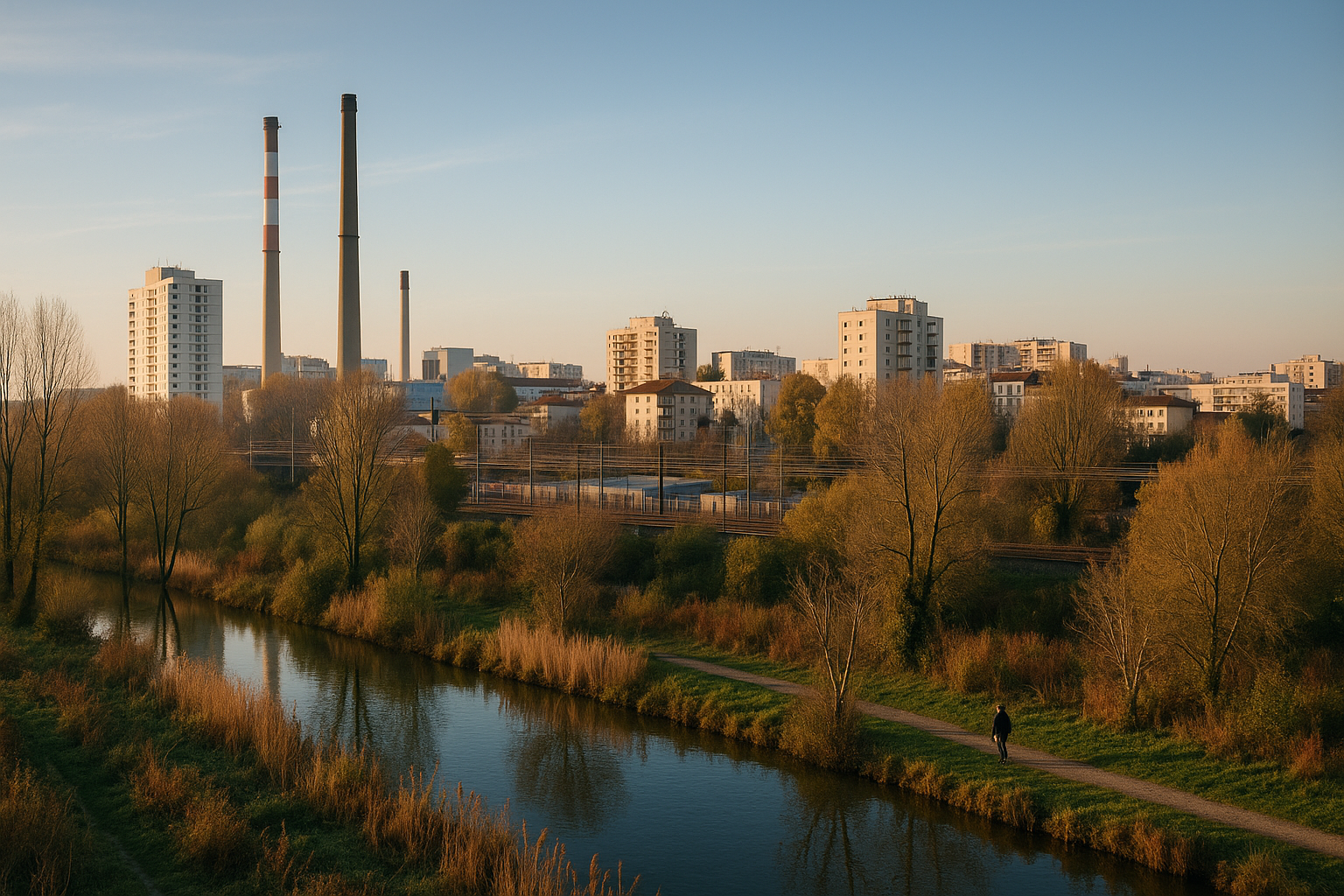 Paysage du département Seine-Saint-Denis
